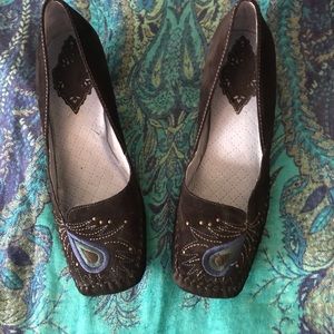 Kitten heel Indigo shoes
